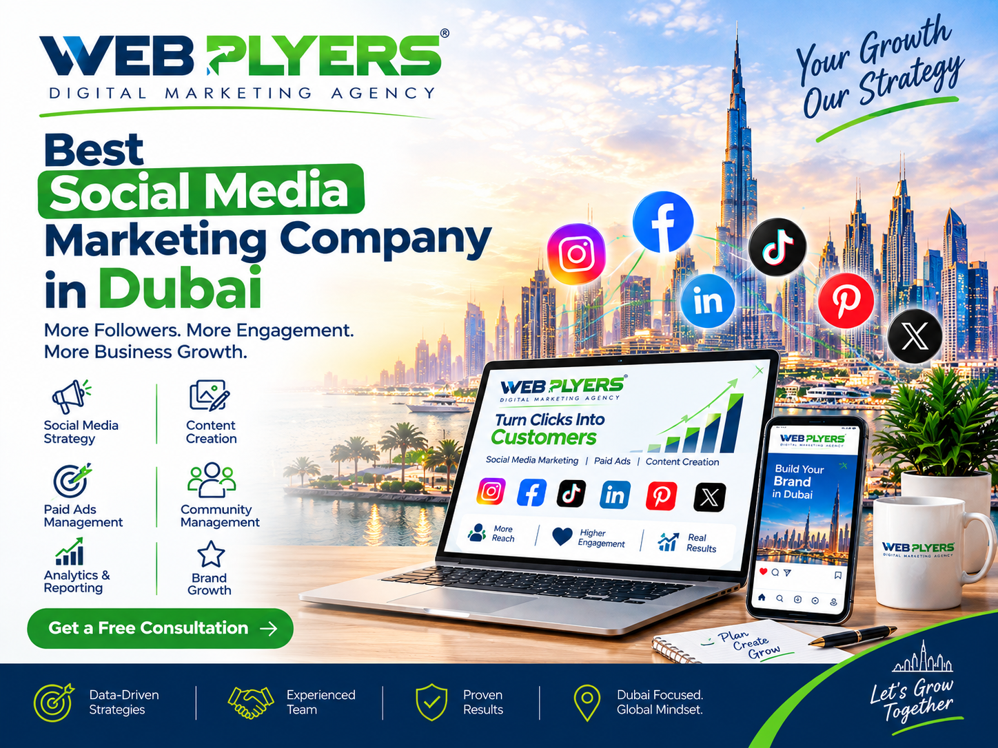 Best Social Media Marketing Company in Dubai