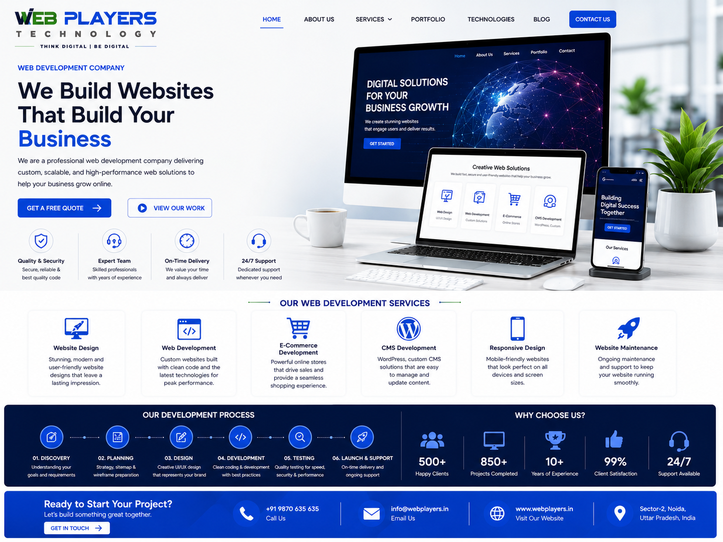 Trusted Web Development Company in Connaught Place Delhi Professional Web Development Services