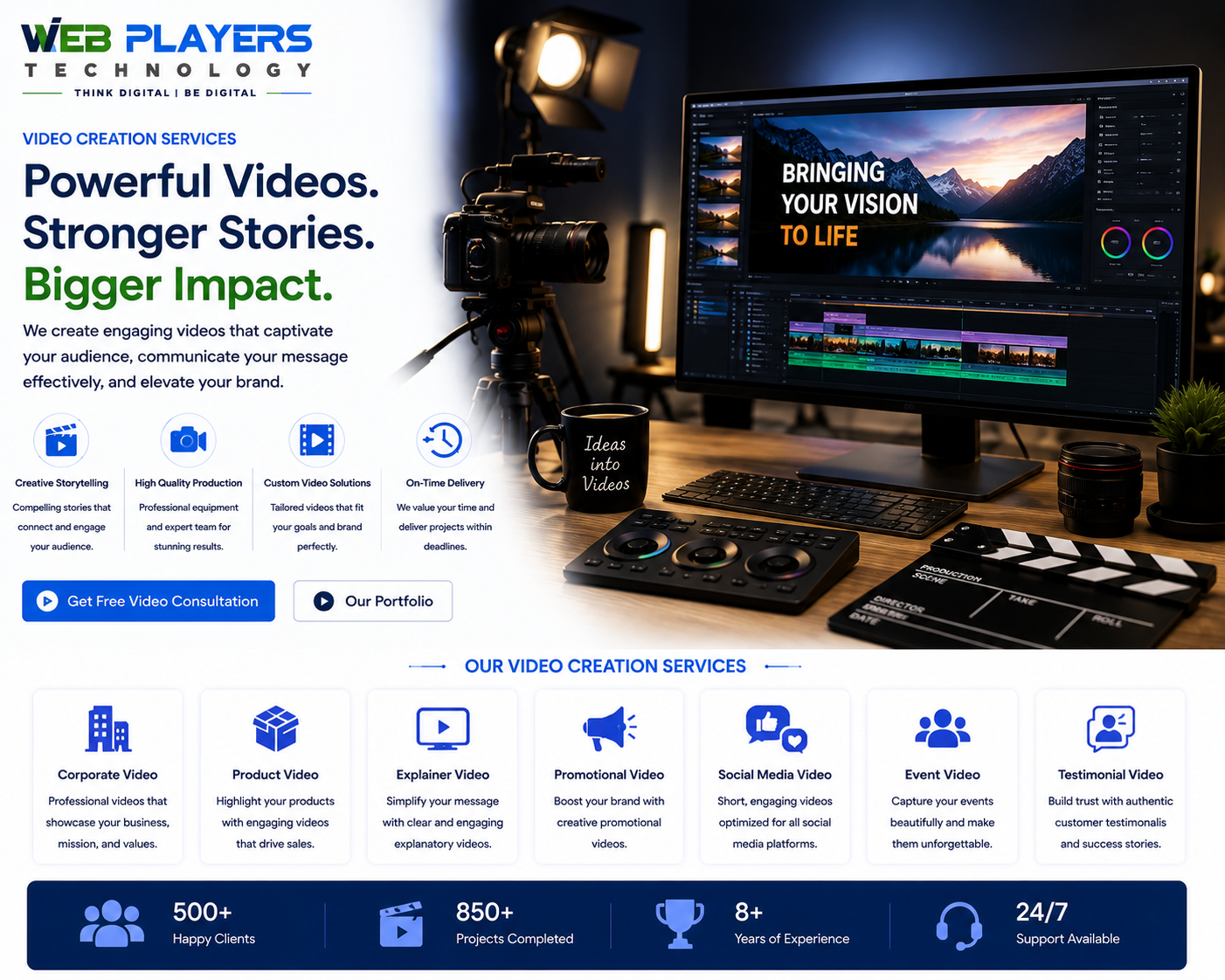 Trusted Video Creation Company in Connaught Place Delhi Professional Video Production Services