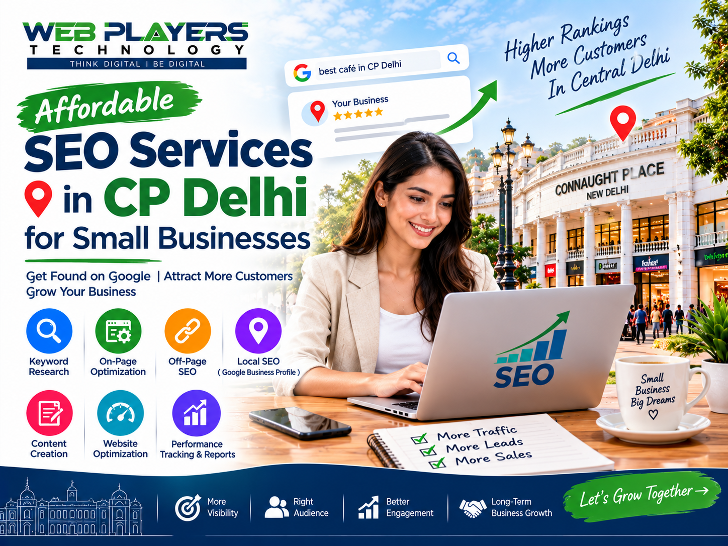 Affordable SEO Services in CP Delhi for Small Businesses