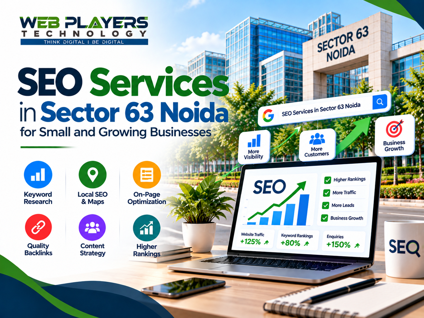 SEO Services in Sector 63 Noida for Small and Growing Businesses