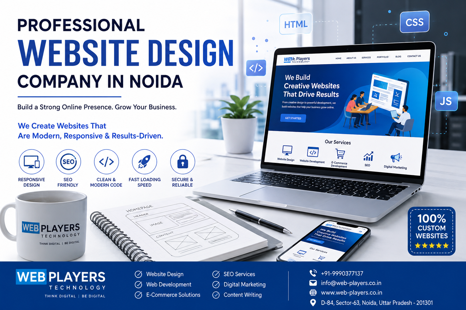 Why Your Business Needs a Professional Website Design Company in Noida to Grow Online