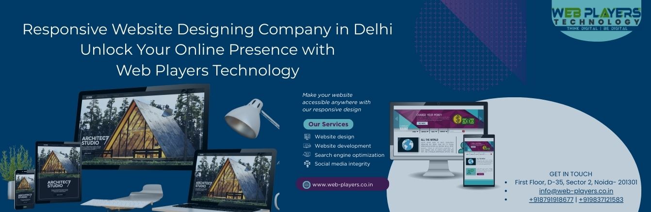 Responsive website Design Company in Noida - Web Players Technology