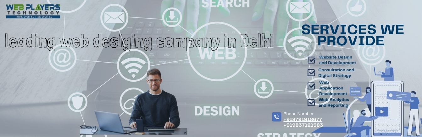   Landing Page Design Company in Noida - Web Players Technology